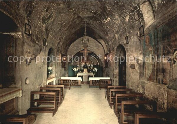 Assisi Umbria Kirche San Damiano Innen