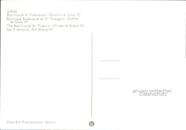 Assisi Umbria Basilica San Francesco – Bild 2