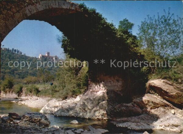 Assisi Umbria Ponte di Santa Croce Tescio Franvesco B