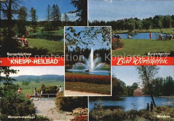 Woerishofen Bad Kneipp Heilbad Wassertretanlage Kurpark