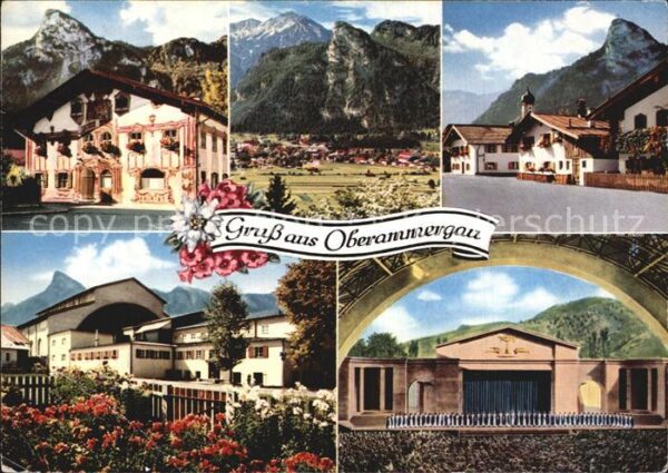 Oberammergau Pilatushaus Kofel Passionsspielhaus