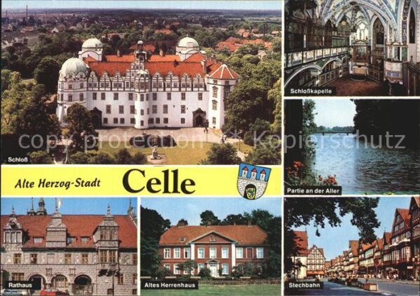 Celle Niedersachsen Herzog Stadt Schloß Aller Kapelle Herre