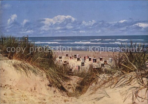 Juist Nordseebad Dünen Strand Meer