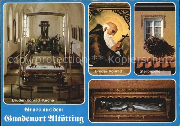 Altoetting Bruder Konrad Kirche Sterbezelle