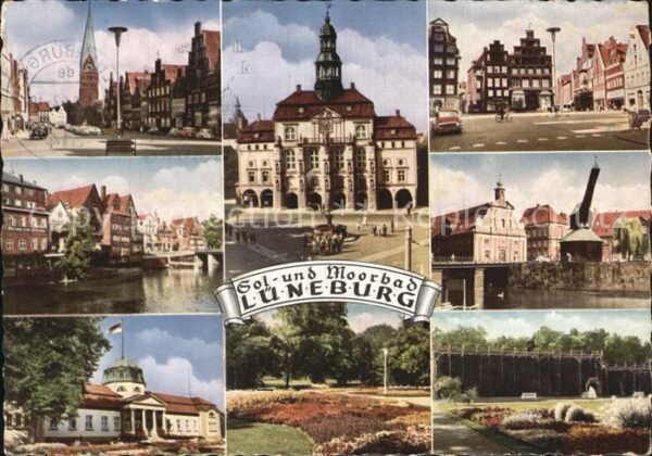 Lueneburg Solbad Moorbad Ansichten