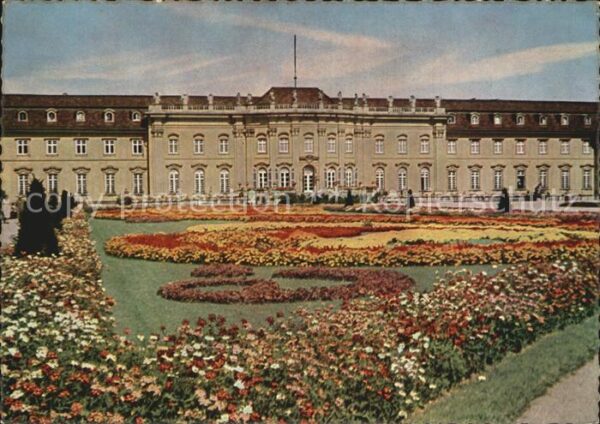 Ludwigsburg Wuerttemberg Blühendes Barock Schloß