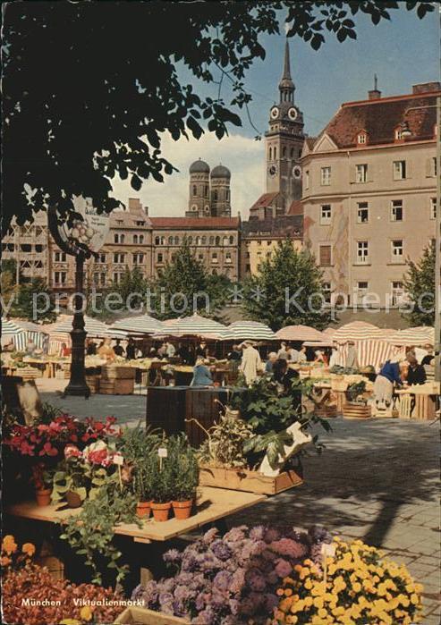 Muenchen Viktualienmarkt