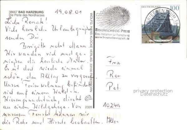 Bad Harzburg Burgberg Fontäne Stadtmitte Wildgehege – Bild 2