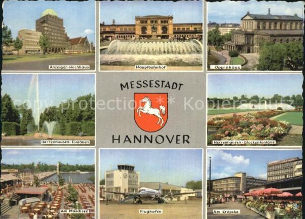 Hannover Anzeiger Hochhaus Hauptbahnhof Opernhau