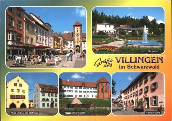 Villingen-Schwenningen Obere Straße Kurgarten Franziskanerklos