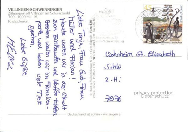 Villingen-Schwenningen Obere Straße Kurgarten Franziskanerklos – Bild 2