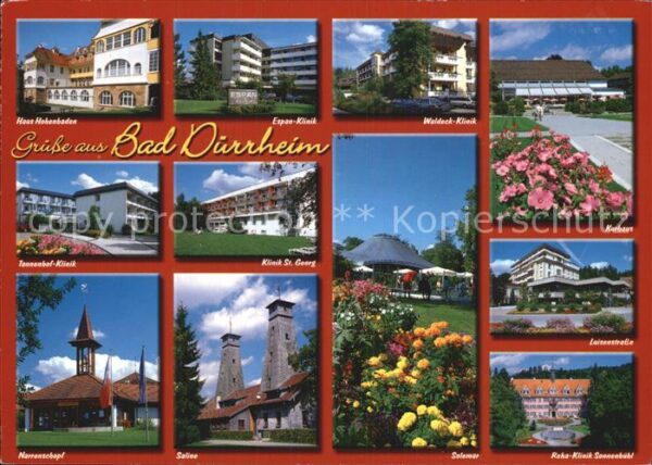 Bad Duerrheim Haus Hohenbaden Waldeck Klinik Kurhaus