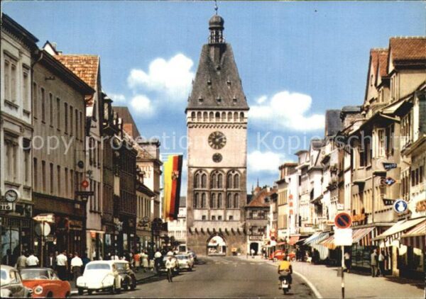 Speyer Rhein Maximilianstraße Altpörtel