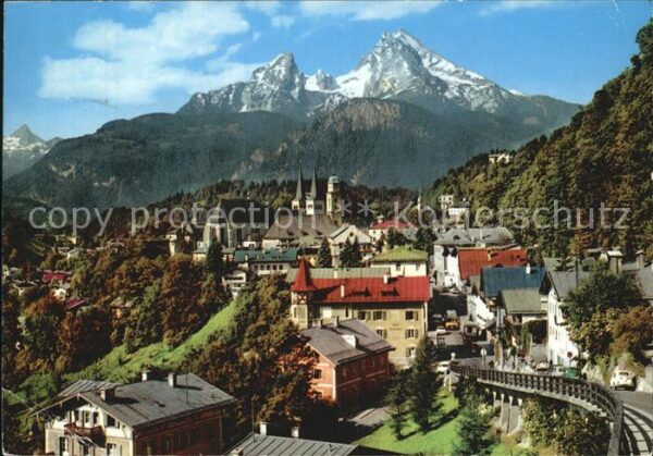 Berchtesgaden Watzmann Schönfeldspitz