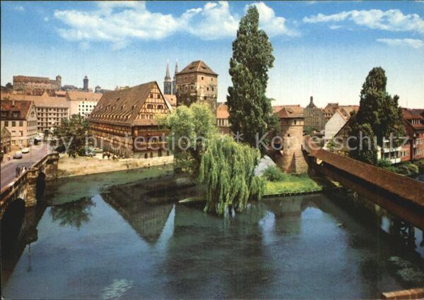 Nuernberg Burg Weinstadel Henkersteg