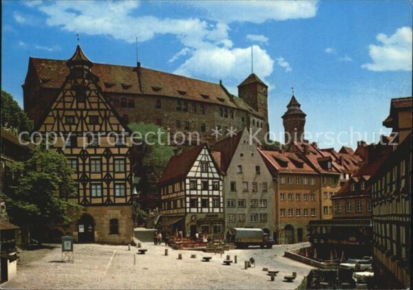 Nuernberg Dürer Platz Burg