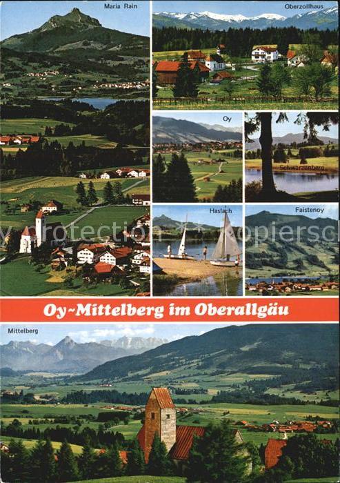 Oy-Mittelberg Maria Rain Oberzollhaus Faistenoy Hasla