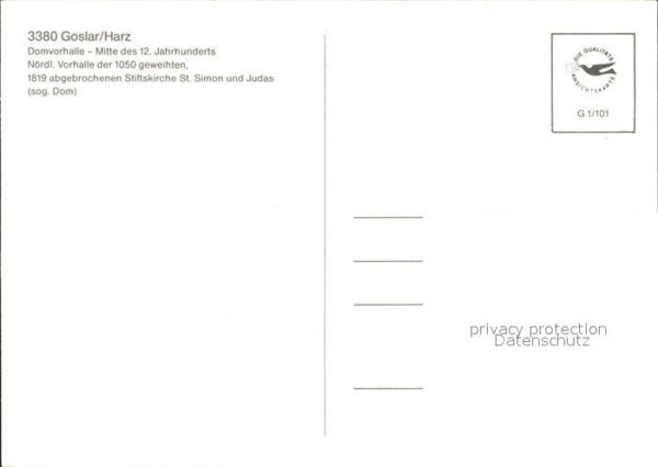 Goslar Domvorhalle – Bild 2