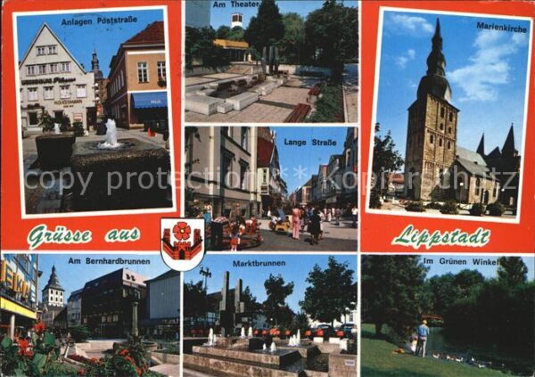 Lippstadt Poststraße Theater Marienkirche Bernhar