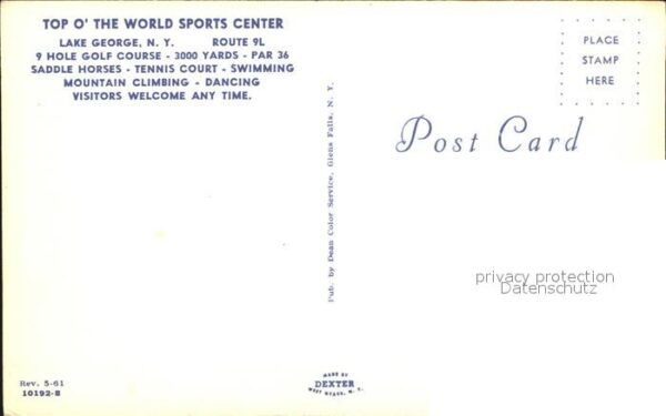Lake George New York Golf Course – Bild 2