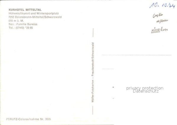 Mitteltal Schwarzwald Kurhotel – Bild 2