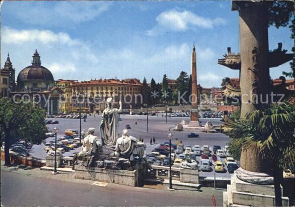 Roma Rom Piazza del Popolo
