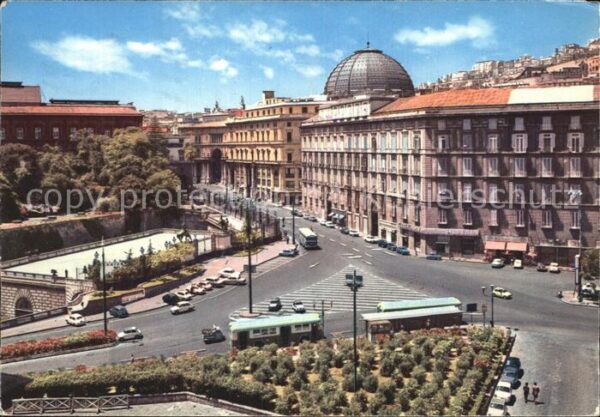 Napoli Neapel Piazza Cavalli di Bronzo