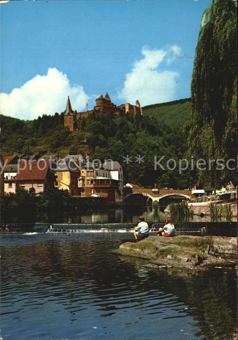 Vianden Schloss Brückenpartie
