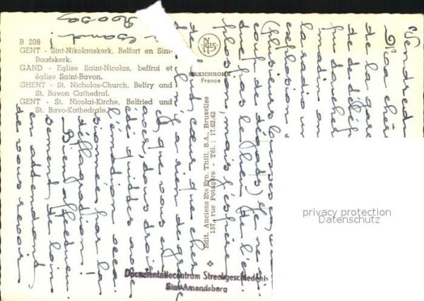 Gent Gand Flandre St. Nicolai-Kirchen Belfried – Bild 2