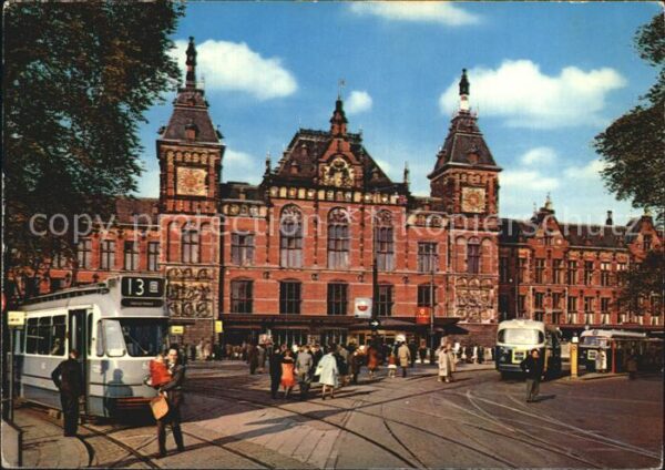 Amsterdam Niederlande Zentralbahnhof