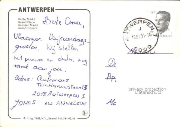 Antwerpen Anvers Markt – Bild 2