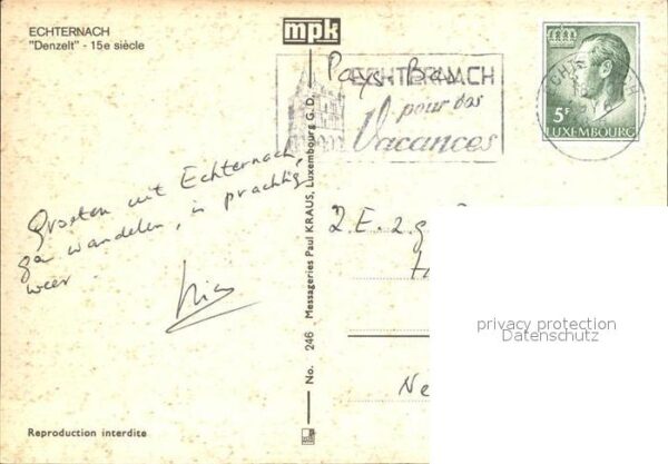 Echternach Denzelt – Bild 2