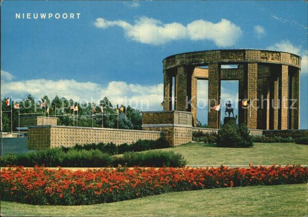 Nieuwpoort West-Vlaanderen K?nig Albert Gedenkteken