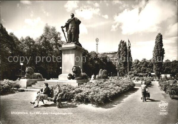 Stockholm Denkmal und Park