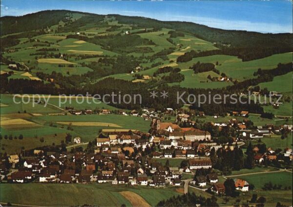 St Peter Schwarzwald Fliegeraufnahme