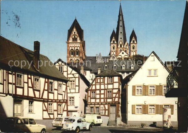 Limburg Lahn Roßmarkt und Dom