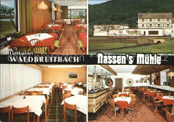 Waldbreitbach Wied Nassens Mühle Restaurant