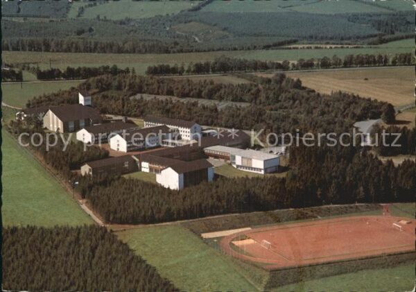 Vossenack Fliegeraufnahme Franziskus Gymnasium