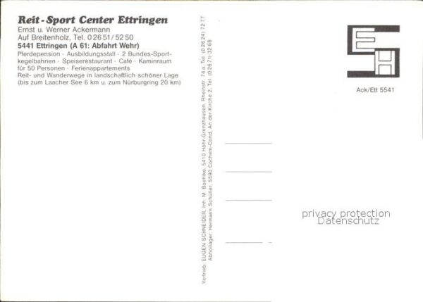 Ettringen Eifel Reit-Sport-Center – Bild 2
