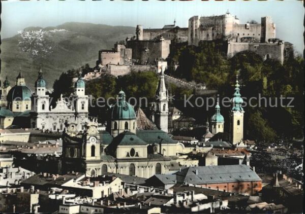 Salzburg Oesterreich Bischofstadt