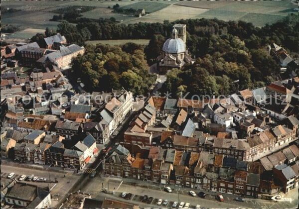 Scherpenheuvel Fliegeraufnahme Centre et Basilique