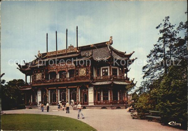 Bruxelles Bruessel Chinesischer Pavillon
