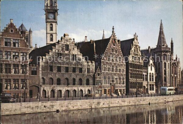 Gent Gand Flandre Quai aux Herbes Grasdamm
