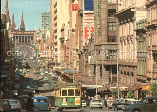 Melbourne Victoria Bourke Street