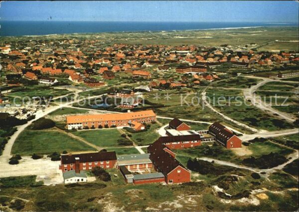 Langeoog Nordseebad Fliegeraufnahme