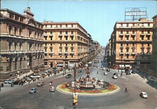 Napoli Neapel Piazza della Borsa