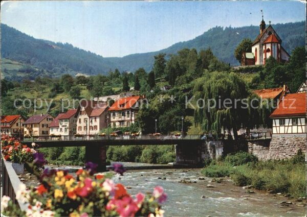 Weisenbach Murgtal Brückenpartie