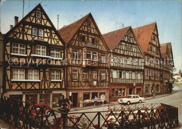 Bad Wimpfen Fachwerkhäuser