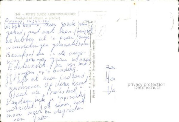 LUXEMBOURG  Luxemburg Petite Suisse Predigtstuhl – Bild 2