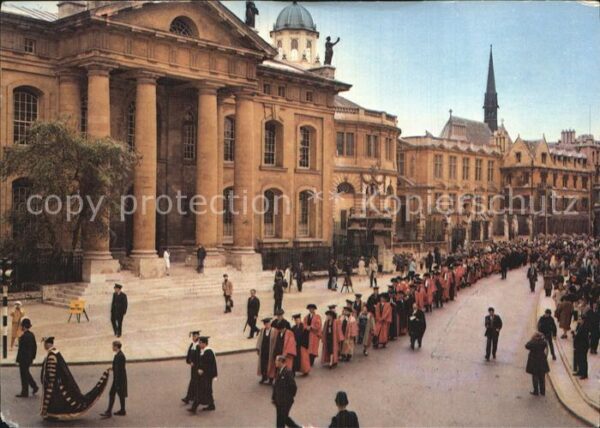 Oxford Oxfordshire University Encaenia Procession
